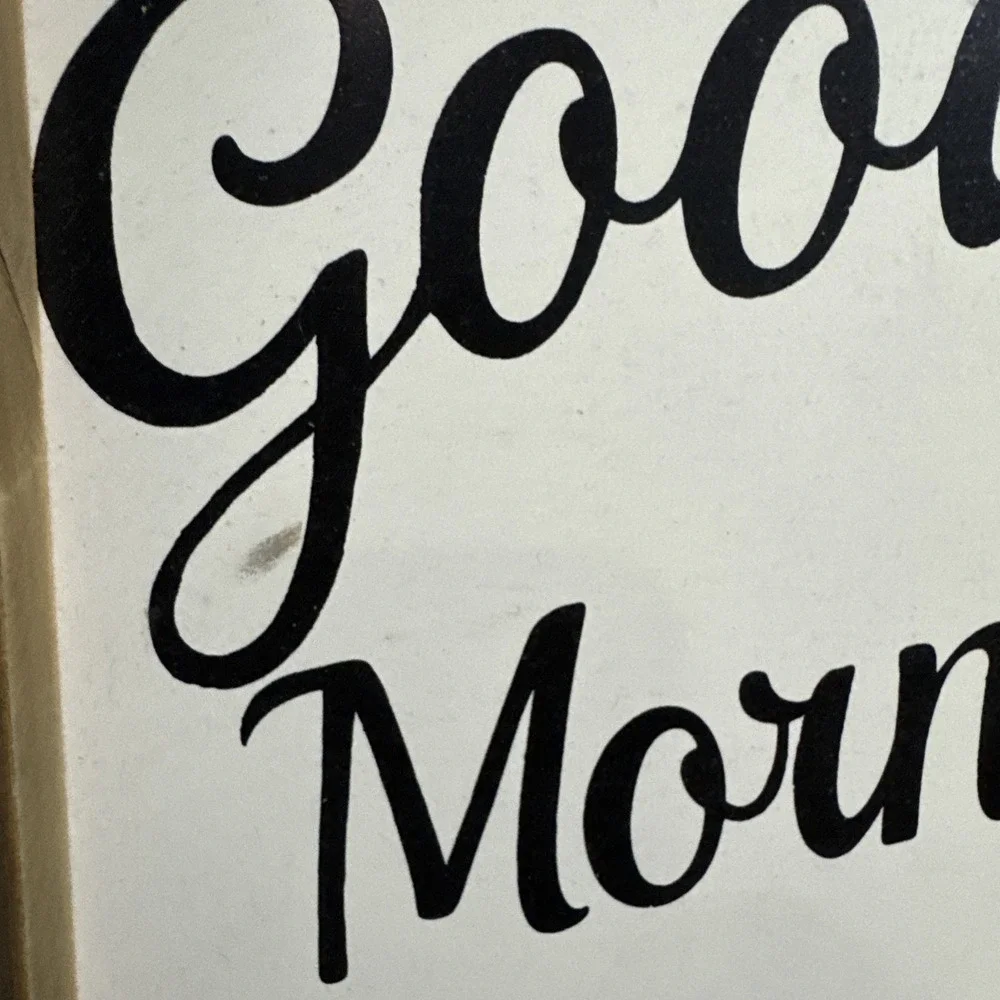 Hello There Handsome and Good Morning Gorgeous Matching Wall Art Decor